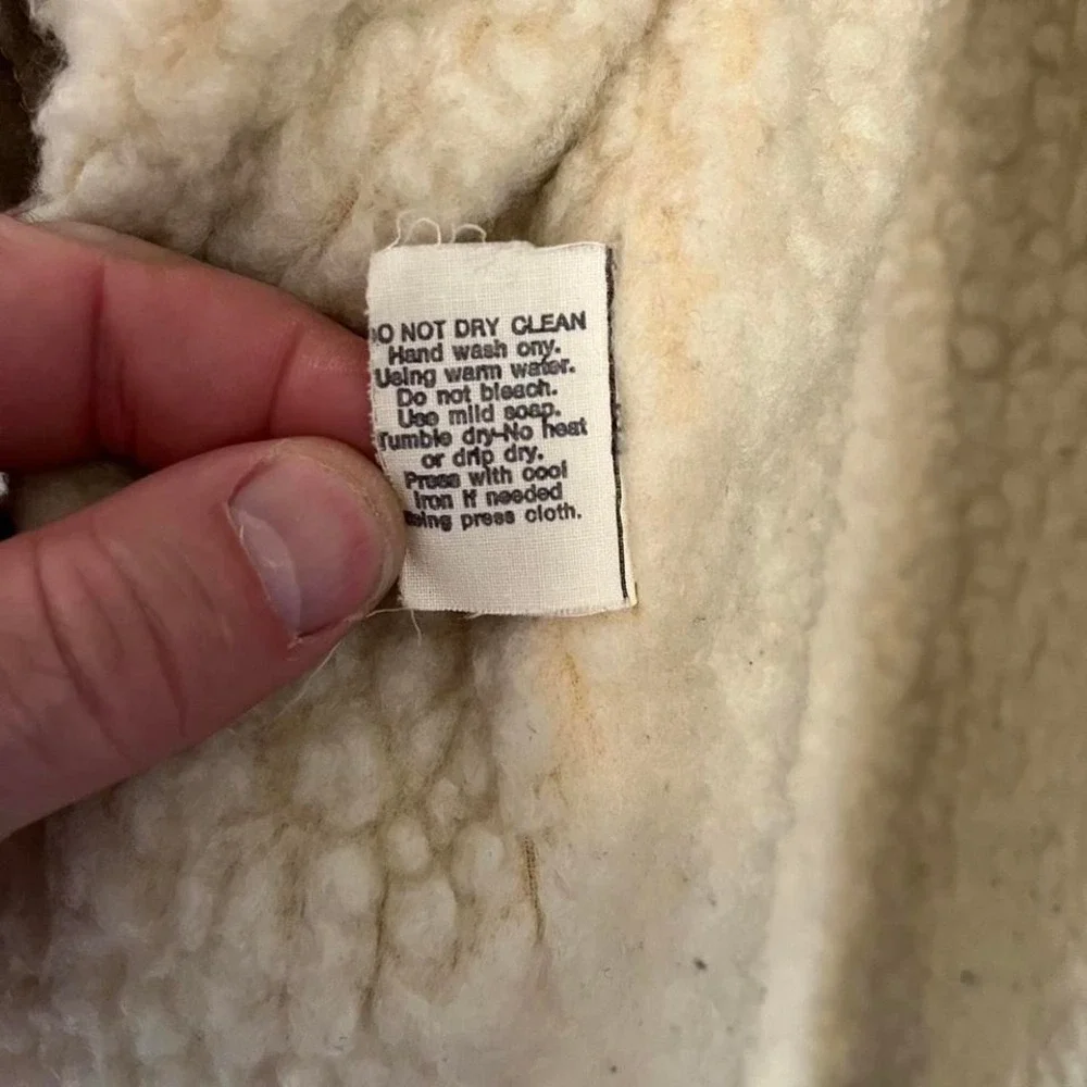 Vintage Sherpa‎ Lined Shacket